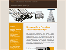 Tablet Screenshot of ferretera-industrial-del-bajio.com